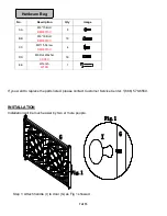 Предварительный просмотр 7 страницы Sunjoy L-DN1856SST-E-T Assembly Instruction Manual