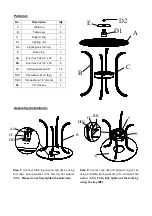 Preview for 2 page of Sunjoy L-DN899SAL-A Assembly Instructions Manual