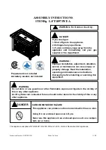 Предварительный просмотр 1 страницы Sunjoy L-FT1097PST-A Assembly Intructions