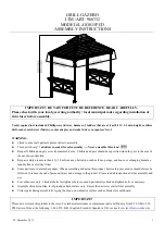 Sunjoy L-GG015PCO Assembly Instructions Manual preview