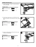 Preview for 9 page of Sunjoy L-GG030PST-B Hardtop Grill Gazebo Manual