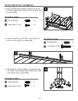 Preview for 19 page of Sunjoy L-GG030PST-B Hardtop Grill Gazebo Manual