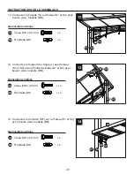 Preview for 21 page of Sunjoy L-GG030PST-B Hardtop Grill Gazebo Manual