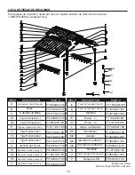 Preview for 36 page of Sunjoy L-GG030PST-B Hardtop Grill Gazebo Manual