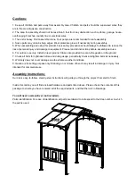 Предварительный просмотр 2 страницы Sunjoy L-GG032PST-C Owner'S Manual