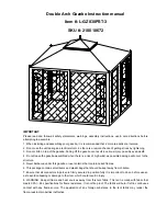 Sunjoy L-GZ038PST-3 Instruction Manual preview