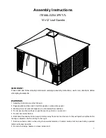 Предварительный просмотр 1 страницы Sunjoy L-GZ043PST-7L Assembly Instructions Manual