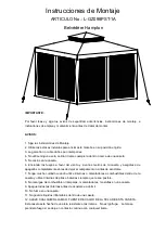 Preview for 6 page of Sunjoy L-GZ098PST-1A Assembly Instruction Manual