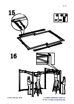 Preview for 16 page of Sunjoy L-GZ1022PST-E1 Instruction Manual