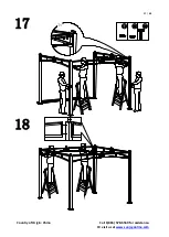 Preview for 17 page of Sunjoy L-GZ1022PST-E1 Instruction Manual