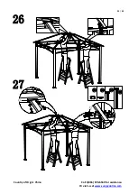 Preview for 23 page of Sunjoy L-GZ1022PST-E1 Instruction Manual