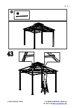 Preview for 33 page of Sunjoy L-GZ1022PST-E1 Instruction Manual