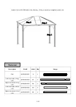 Предварительный просмотр 3 страницы Sunjoy L-GZ1080PCO Assembly Manual