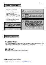 Preview for 2 page of Sunjoy L-GZ1095PST-A Assembly Instructions Manual