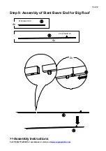 Preview for 16 page of Sunjoy L-GZ1095PST-A Assembly Instructions Manual