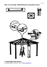 Preview for 21 page of Sunjoy L-GZ1095PST-A Assembly Instructions Manual