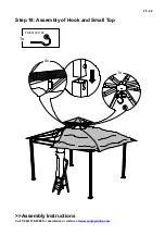 Preview for 25 page of Sunjoy L-GZ1095PST-A Assembly Instructions Manual