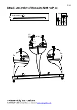 Предварительный просмотр 11 страницы Sunjoy L-GZ1095PST-B Assembly Instructions Manual