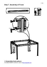 Предварительный просмотр 13 страницы Sunjoy L-GZ1095PST-B Assembly Instructions Manual