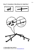 Предварительный просмотр 17 страницы Sunjoy L-GZ1095PST-B Assembly Instructions Manual