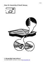 Предварительный просмотр 18 страницы Sunjoy L-GZ1095PST-B Assembly Instructions Manual