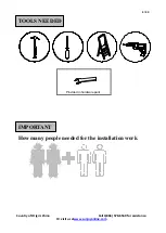 Предварительный просмотр 3 страницы Sunjoy L-GZ1140PST-C1 Assembly Instruction Manual