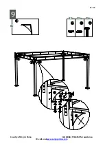 Предварительный просмотр 16 страницы Sunjoy L-GZ1140PST-C1 Assembly Instruction Manual