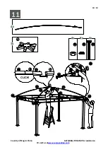 Предварительный просмотр 18 страницы Sunjoy L-GZ1140PST-C1 Assembly Instruction Manual