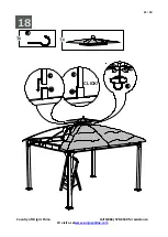 Предварительный просмотр 25 страницы Sunjoy L-GZ1140PST-C1 Assembly Instruction Manual