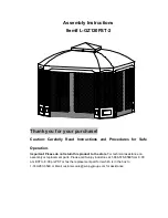 Sunjoy L-GZ120PST-2 Assembly Instructions Manual preview