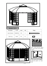 Preview for 10 page of Sunjoy L-GZ120PST-9D Assembly Instructions Manual