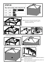 Предварительный просмотр 6 страницы Sunjoy L-GZ136PST-9 Assembly Instructions Manual