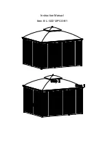 Sunjoy L-GZ212PCO-B1 Instruction Manual preview