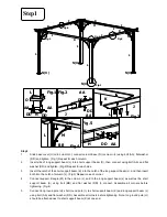 Предварительный просмотр 3 страницы Sunjoy L-GZ224PAL-1 Assembly Instructions Manual