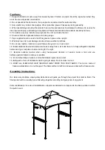 Preview for 2 page of Sunjoy L-GZ238PST-11C Owner'S Manual