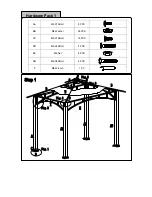 Preview for 4 page of Sunjoy L-GZ238PST Assembly Instruction Manual