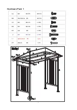 Preview for 3 page of Sunjoy L-GZ330PCO-1 Manual