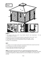 Предварительный просмотр 6 страницы Sunjoy L-GZ375PST Assembly Instructions Manual