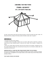 Предварительный просмотр 1 страницы Sunjoy L-GZ428PST Assembly Instructions