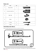 Предварительный просмотр 2 страницы Sunjoy L-GZ428PST Assembly Instructions