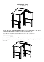 Sunjoy L-GZ459PAL-D Assembly Instructions Manual preview