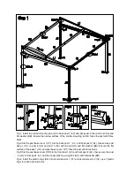 Предварительный просмотр 6 страницы Sunjoy L-GZ605PST-A1 Assembly Instructions Manual