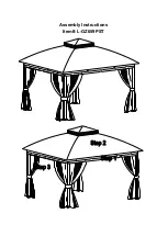 Предварительный просмотр 1 страницы Sunjoy L-GZ659PST Assembly Instructions Manual