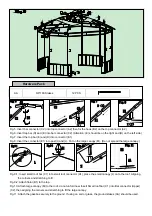 Предварительный просмотр 5 страницы Sunjoy L-GZ660PST-D Assembly Instructions Manual