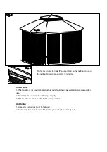 Предварительный просмотр 6 страницы Sunjoy L-GZ660PST-D Assembly Instructions Manual