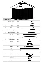 Preview for 3 page of Sunjoy L-GZ660PST Owner'S Manual