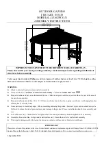 Предварительный просмотр 1 страницы Sunjoy L-GZ682PCO-N Assembly Instructions Manual