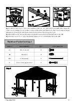 Предварительный просмотр 8 страницы Sunjoy L-GZ682PCO-N Assembly Instructions Manual