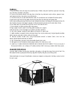 Preview for 2 page of Sunjoy L-GZ717PST-E Owner'S Manual