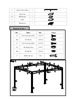 Preview for 4 page of Sunjoy L-GZ717PST-E Owner'S Manual